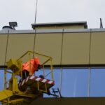 Najem dvižne košare za čistilne servise