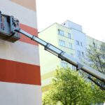 Najem dvižne košare za slikopleskarje