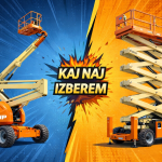 Dvižna košara ali škarjasta ploščad – katero izbrati za delo na višini?