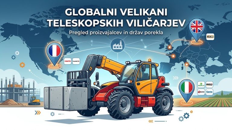 Globalni velikani teleskopskih viličarjev