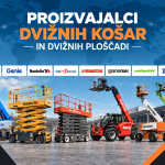 proizvajalci dvižnih košar in dvižnih ploščadi